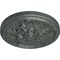 Ekena Millwork Katheryn Ceiling Medallion (Fits Canopies up to 2 1/8"), 14 1/2"OD x 2 3/4"P, Athenian Green Crackle CM14KTAGC - alternate 4
